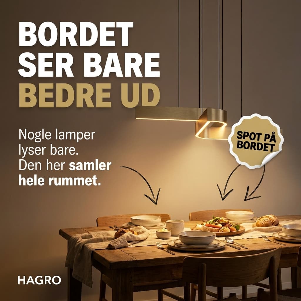 HAGRO: Udvalgt belysning — tryg handel og USPs