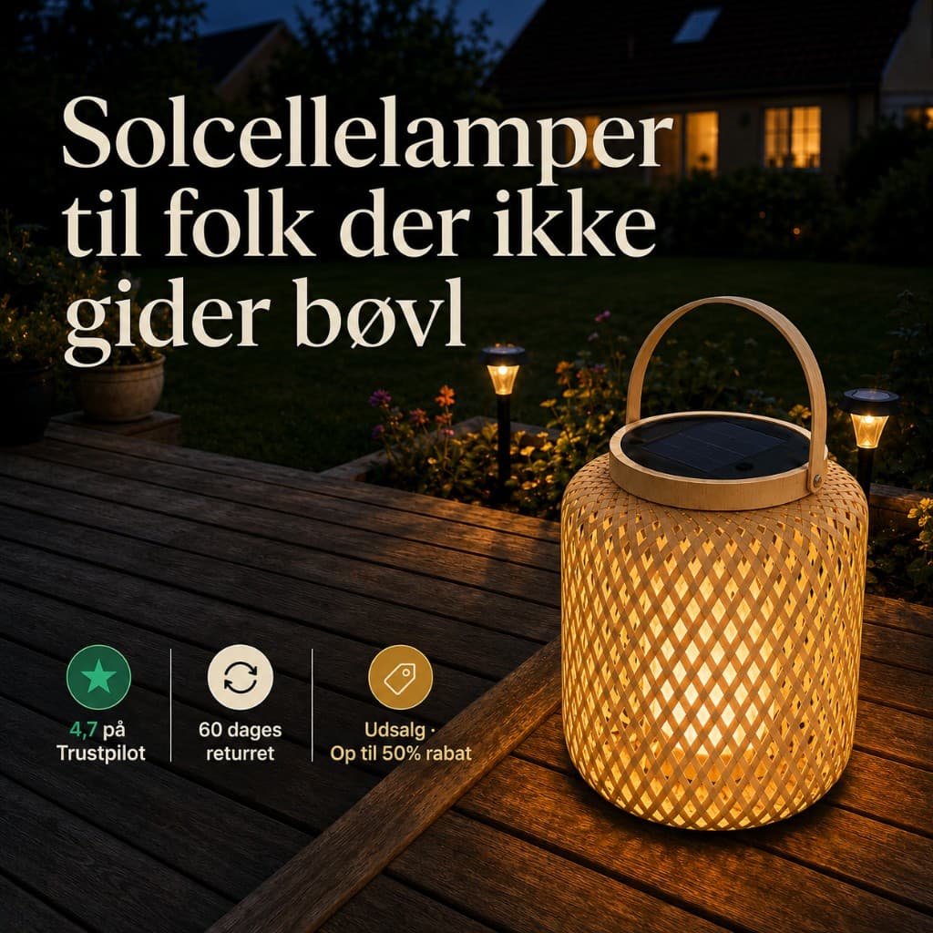 HAGRO: Solcellelamper — Trustpilot, returret og udsalg